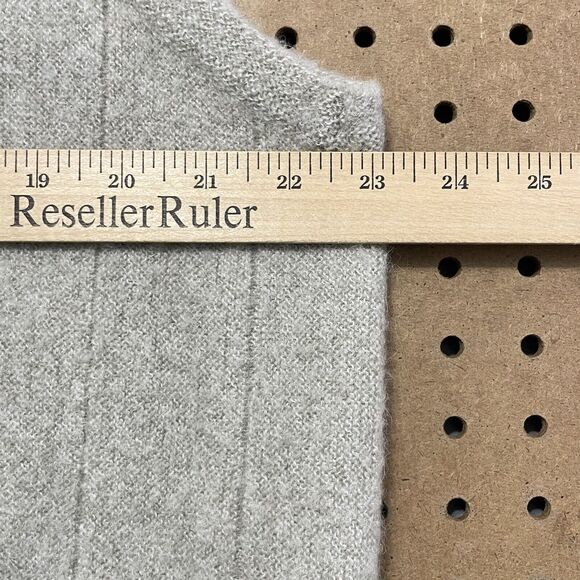 Bobby Jones Golf VTG 100% Pure Baby Alpaca Sweater Vest Peru Gray XL Men - Picture 7 of 8